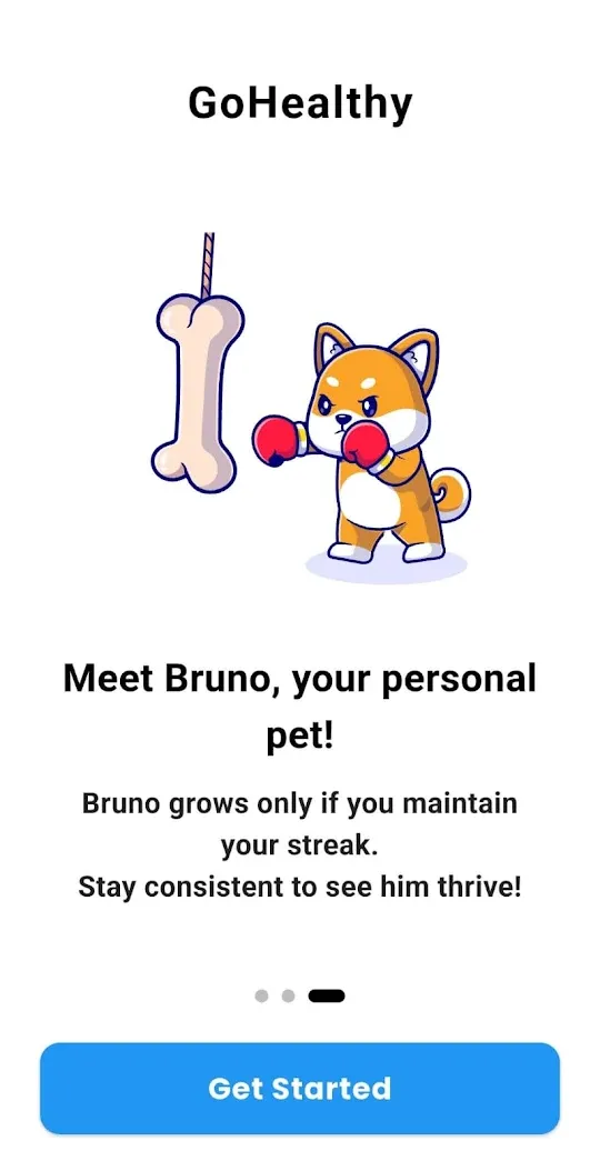 GoHealthy: meet Bruno, your personal pet